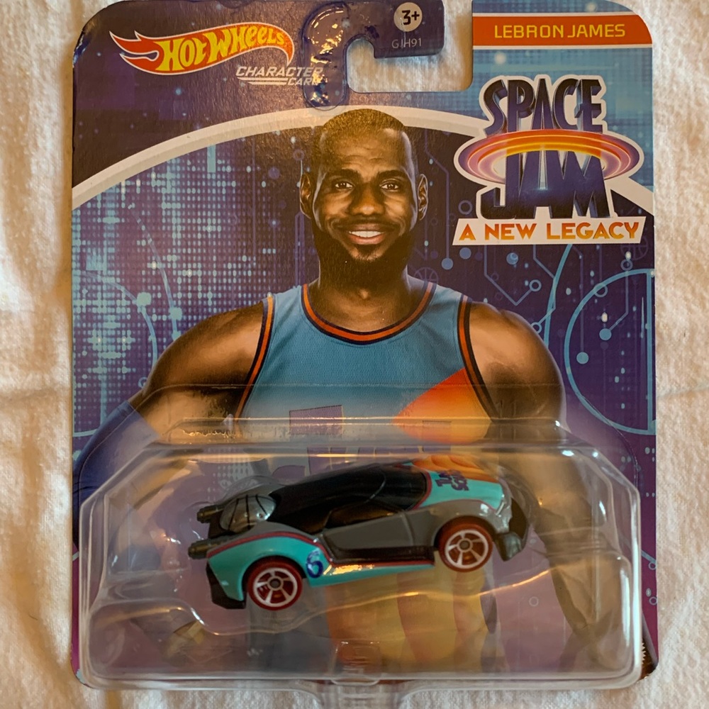 Hot Wheels Space Jam Lebron James Character Car‎ Version New.